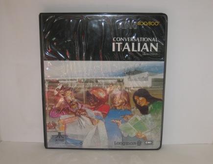 Conversational Italian (5 Cassettes) (CIB) - Atari 400/800 Game